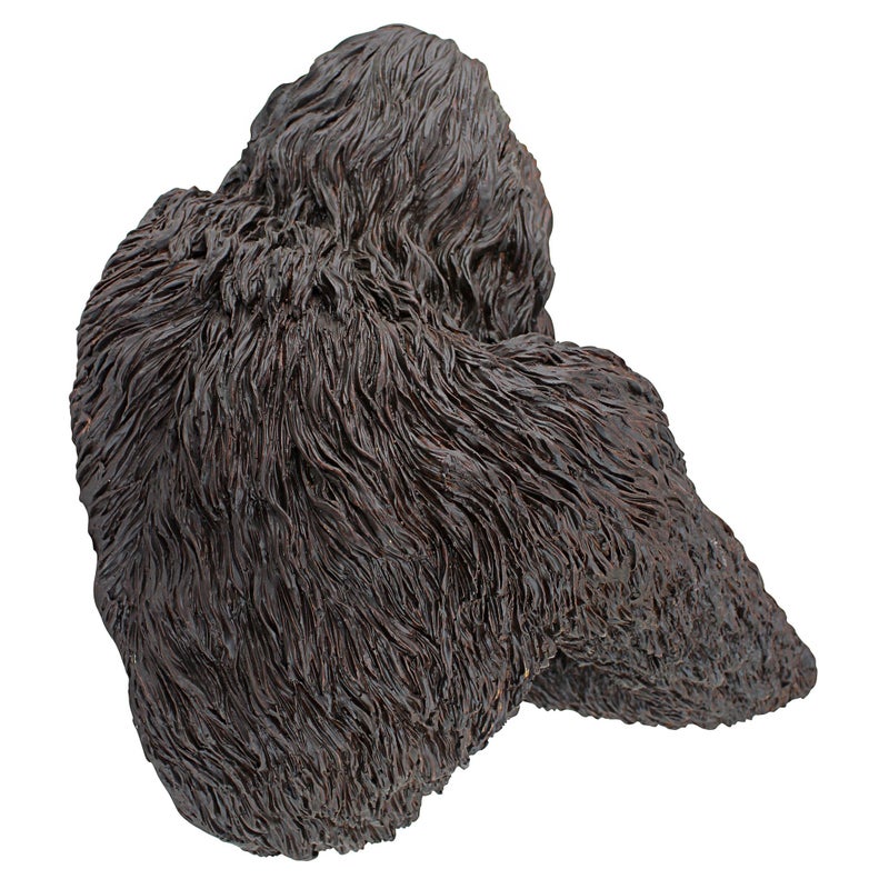Design Toscano DB583078 Bigfoot The Bashful Yeti Indoor/Outdoor Garden Tree Sculpture, 15 Inches Wide, 12 Inches Deep, 15 Inches High, Handcast Polyresin, Full Color Finish - Image 3